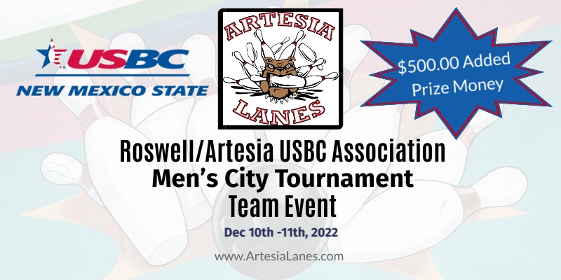 Roswell/Artesia USBC Association Men’s City Tournament